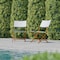 Flash Furniture Navy/White PE Rattan Folding Bistro Chairs, 2PK 2-FV-FWA086-NVY-WHT-GG - alternate 1